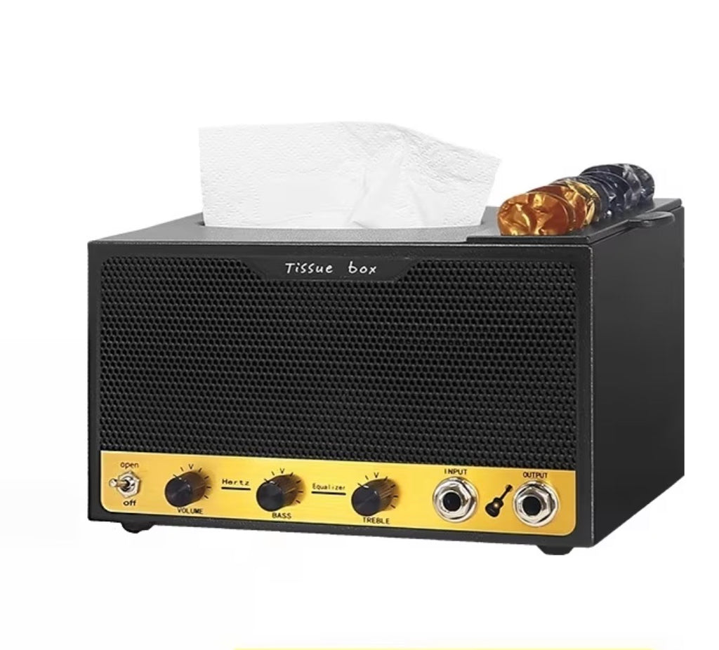 TISSUE BOX, Guitar Pick Holder & Storage
