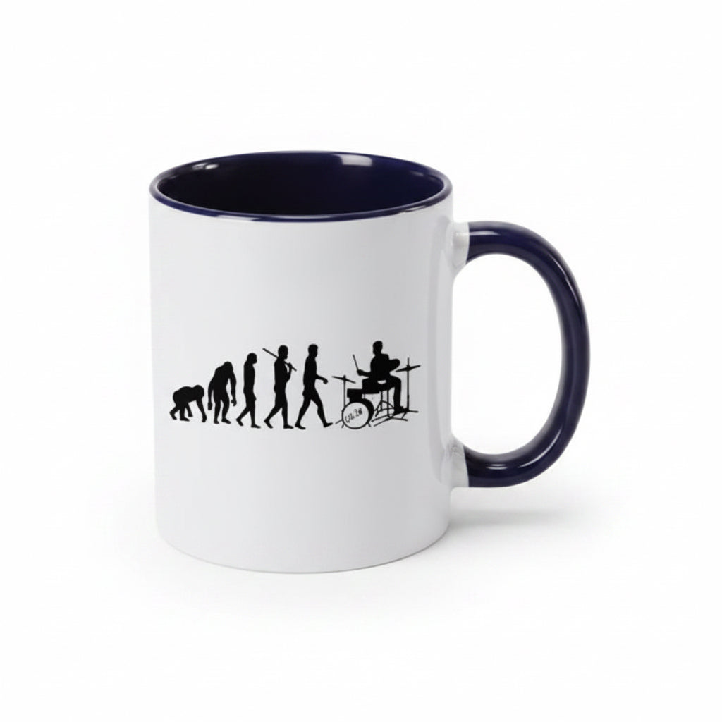 Evolution of the Drummer Coffee Mug
