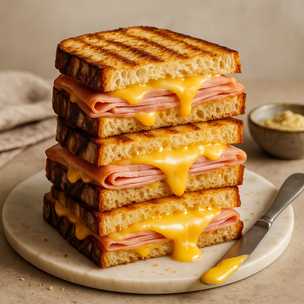 Toastie au jambon et au fromage - Nouvelle gamme de toastie sans gluten