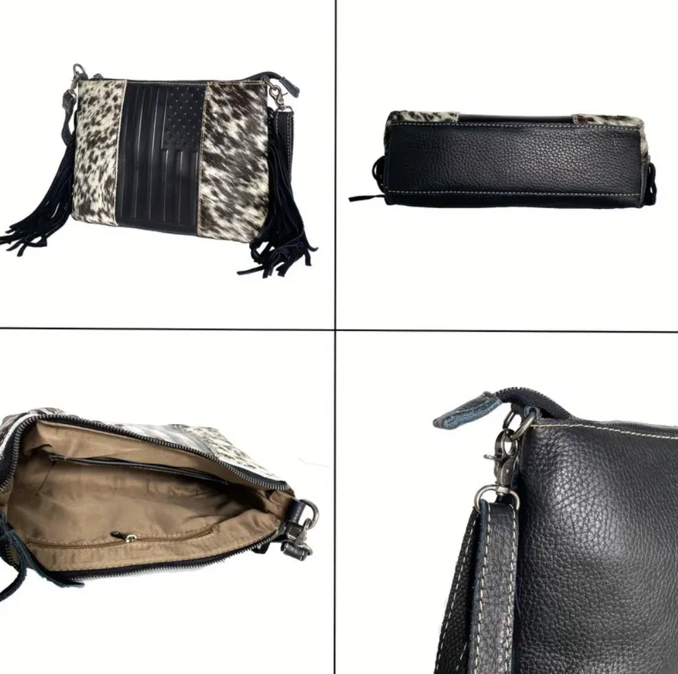 Genuine Leather Cowhide handbag