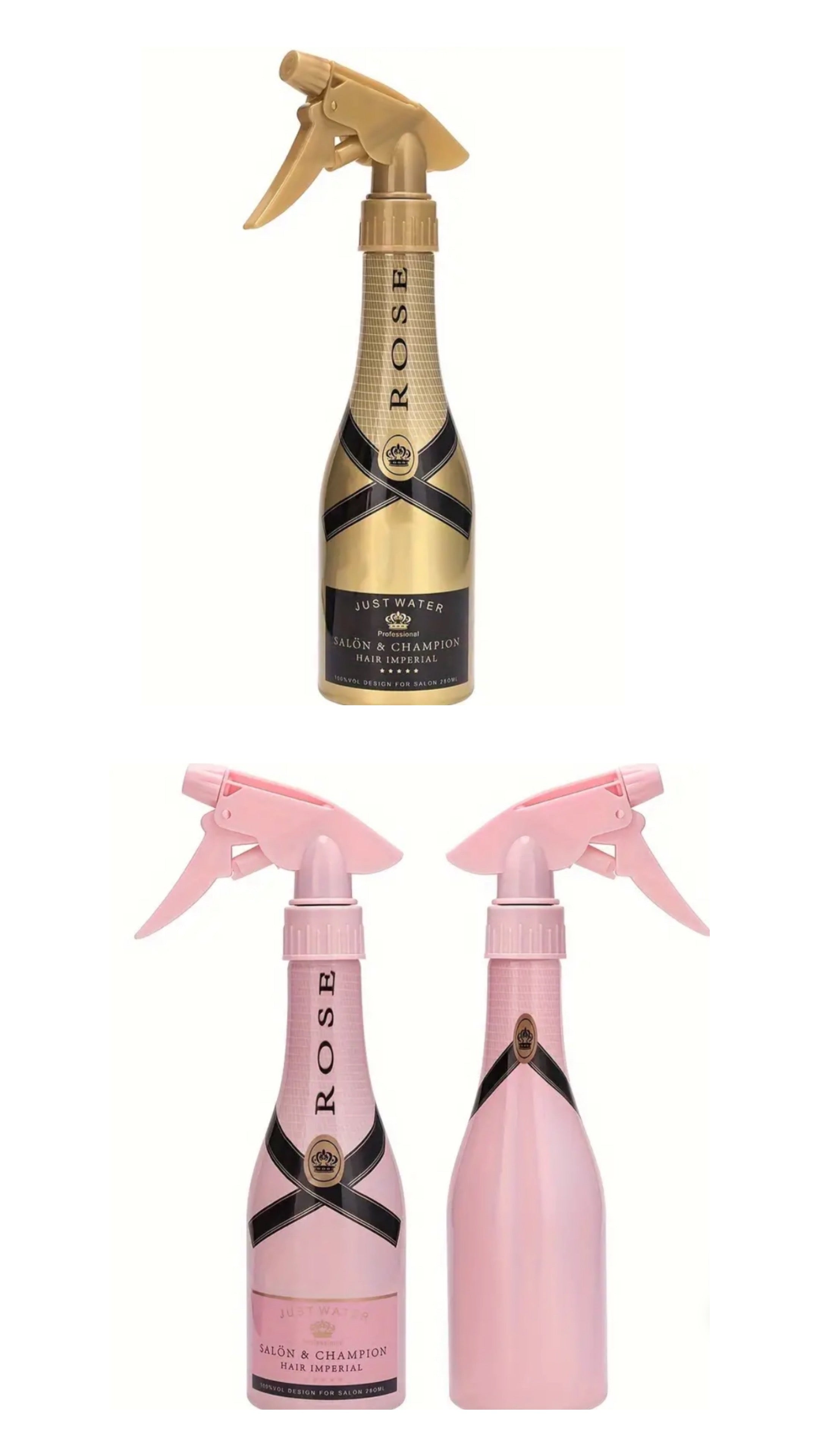 Flacon de laque pour cheveux ROSE