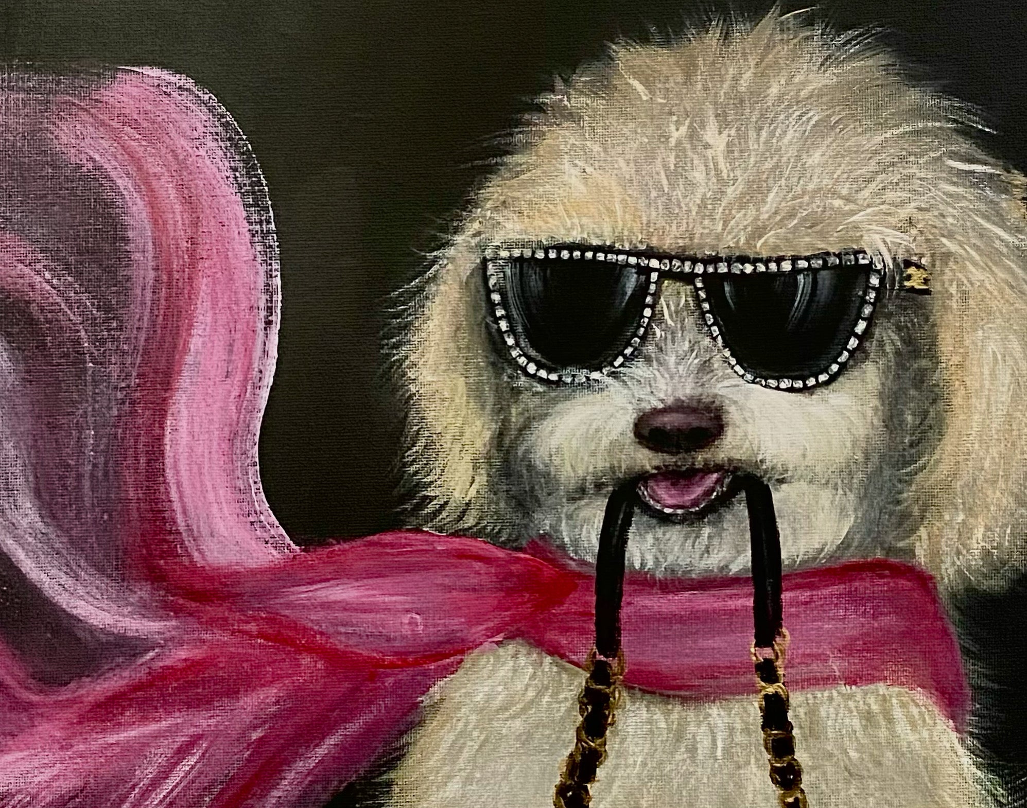 Carte de vœux vierge « Fashionista »