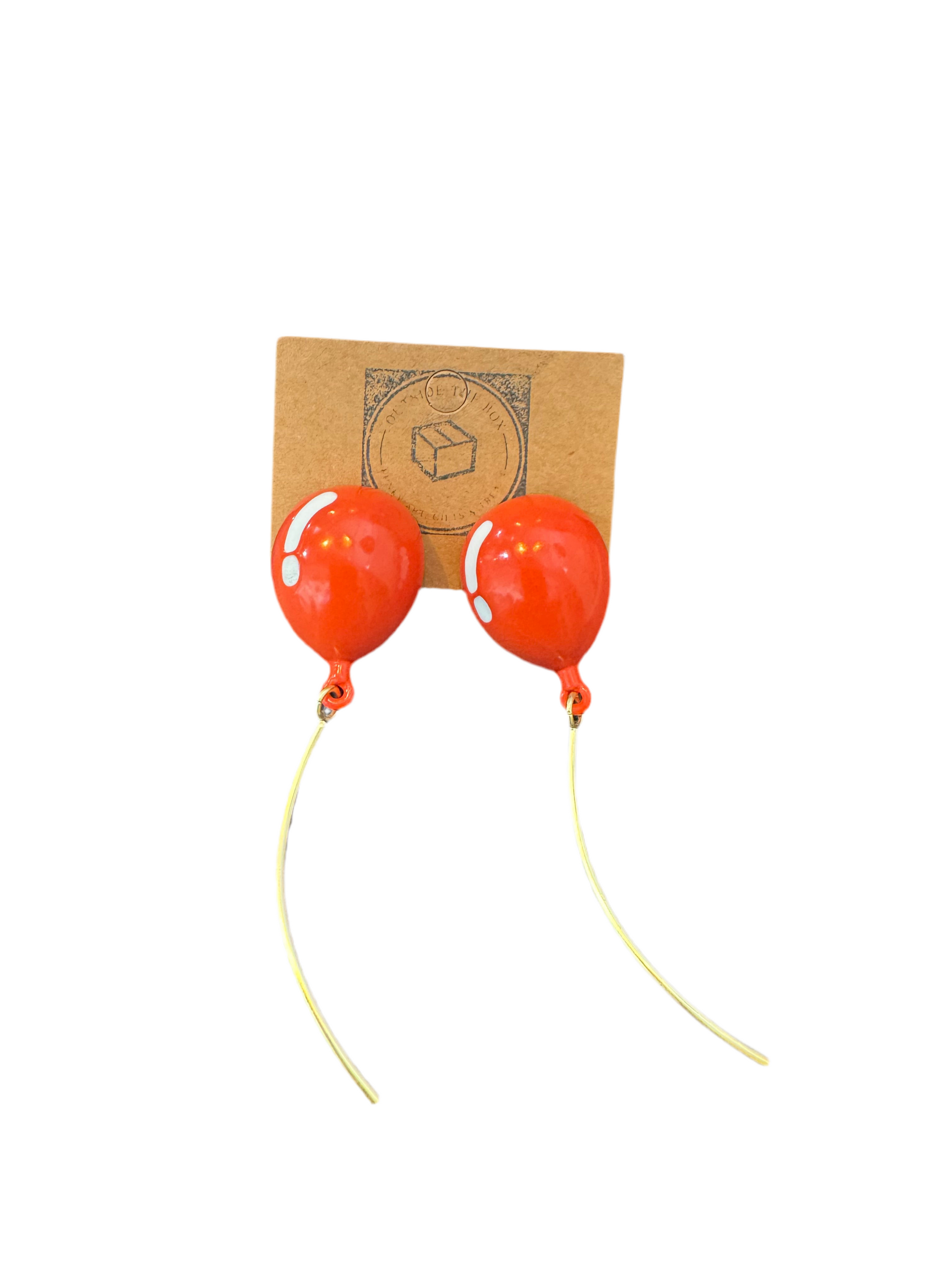 Boucles d'oreilles ballon