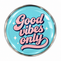 Good Vibes Club– Glass Dome Fridge Magnet 4cm