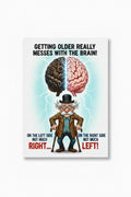 ‘Getting old’ birthday card