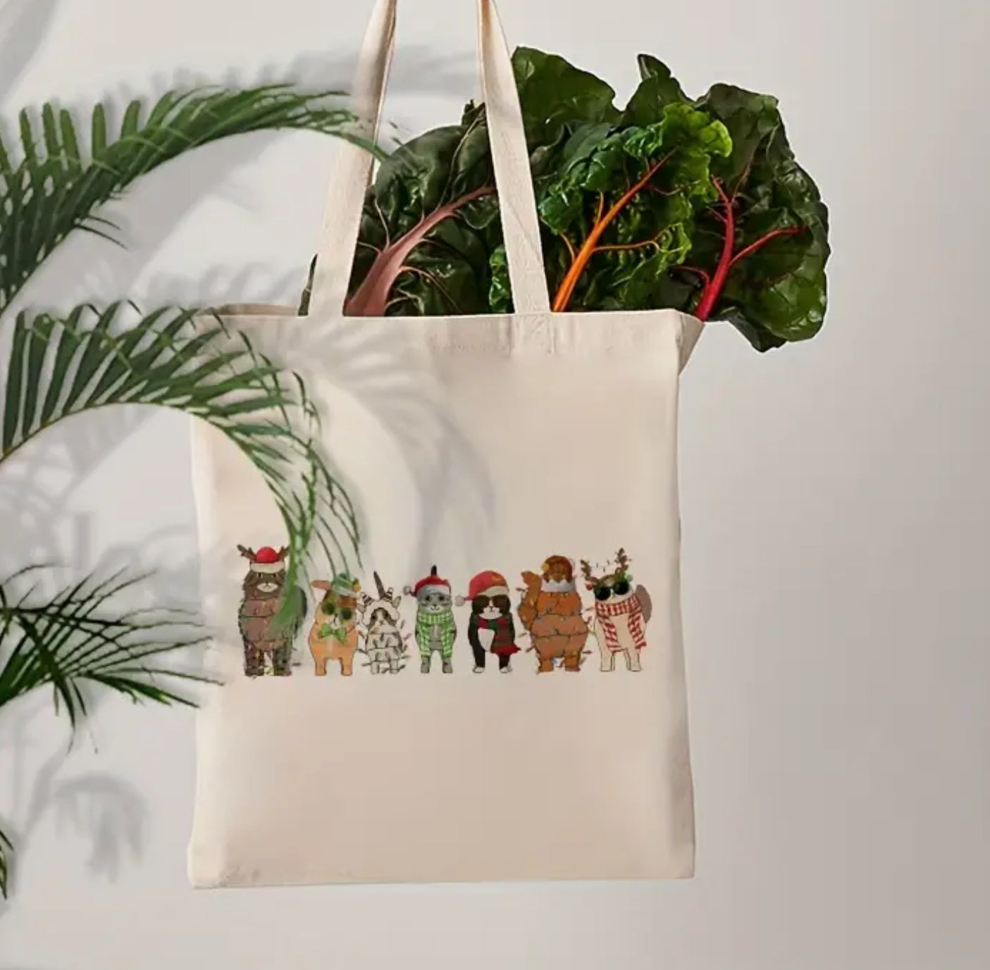 Christmas Canvas Tote Bag