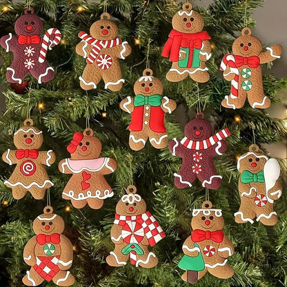 Large Gingerbread man ornaments