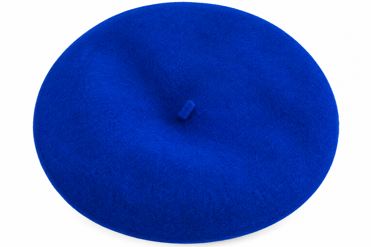 Blue Beret Hat