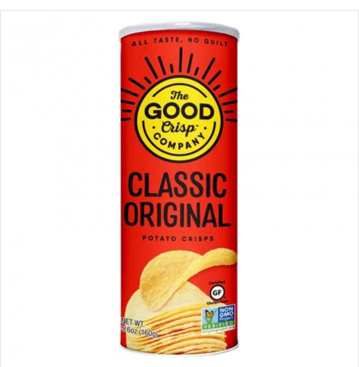 Potato Crisps Classic Original 160g ( GF. V, DF, EF)