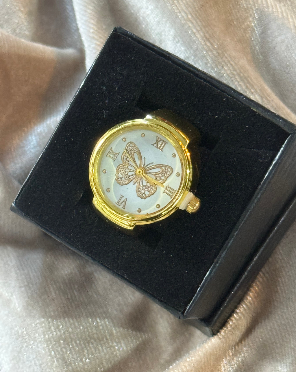 Butterfly Watch Ring