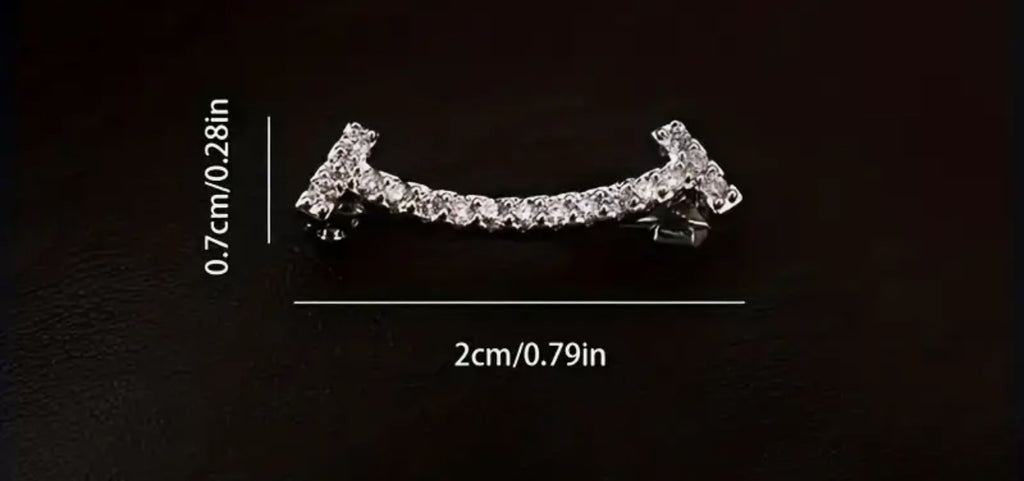 Broches de serrage pour vêtements courbés