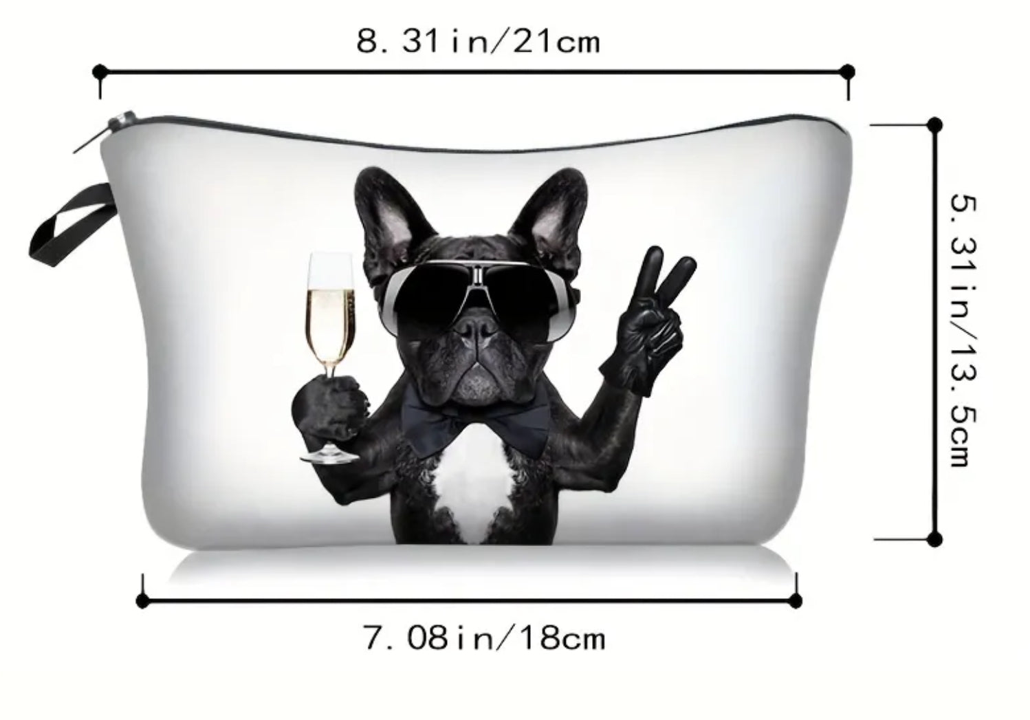 Bulldog storage pouch case