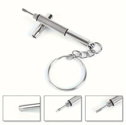 Screwdriver set keychain