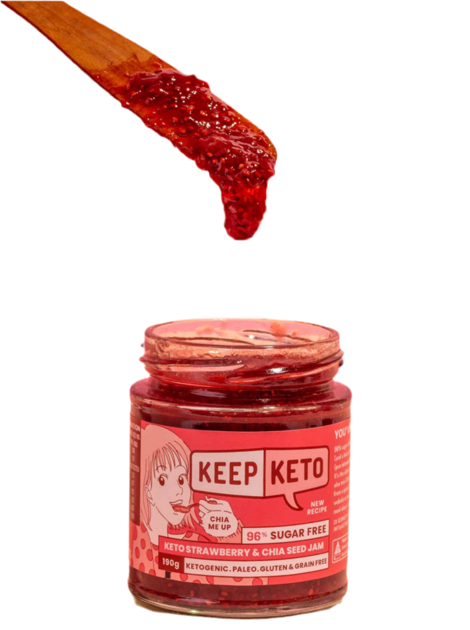 Strawberry and Chia Seed Jam 190g