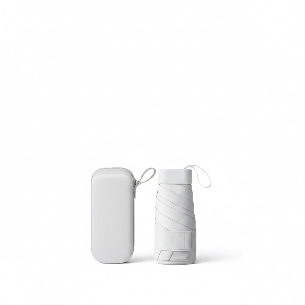 White Umbrella with Case -UV protection