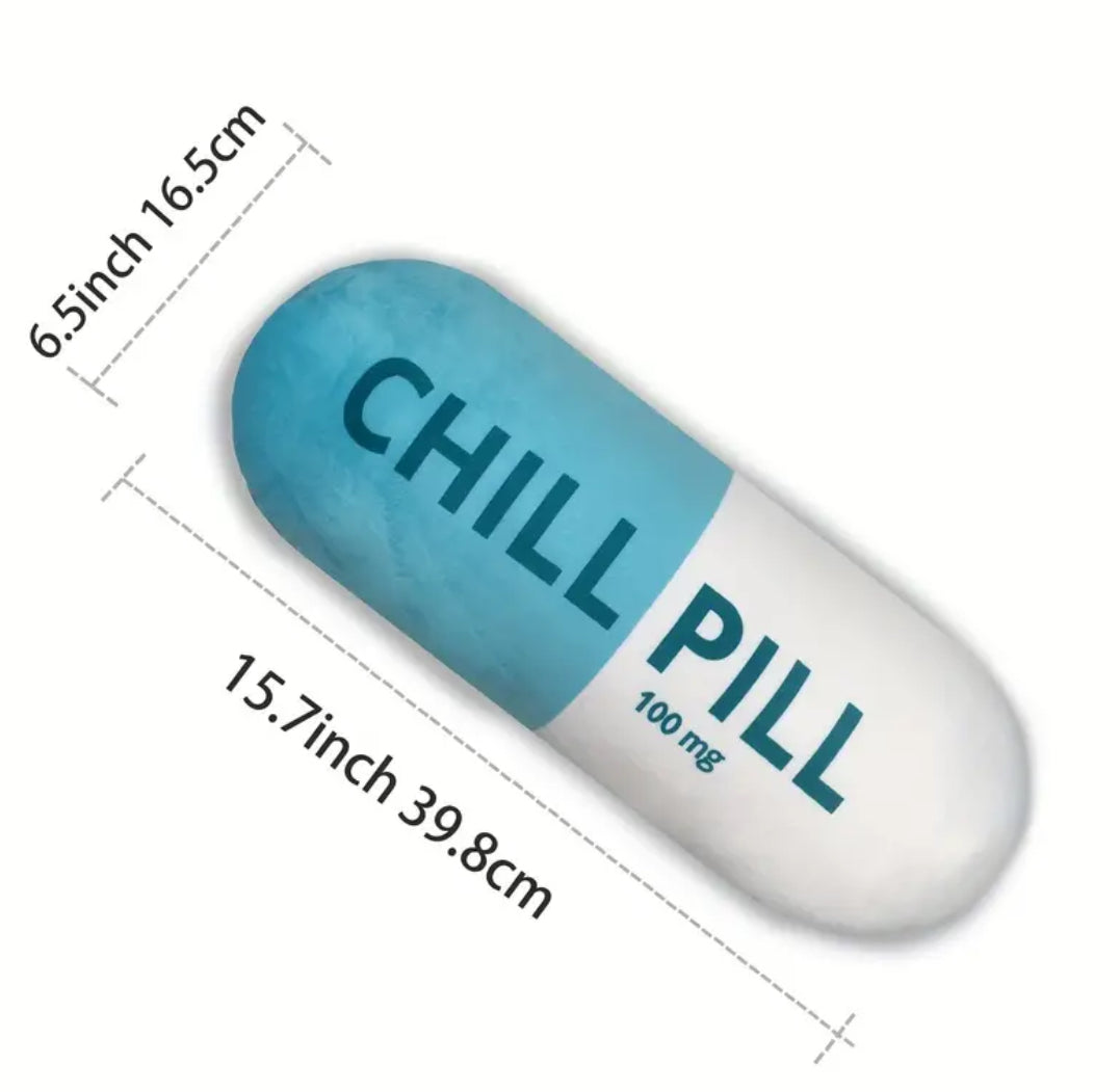 Chill Pill Cushion (Green)