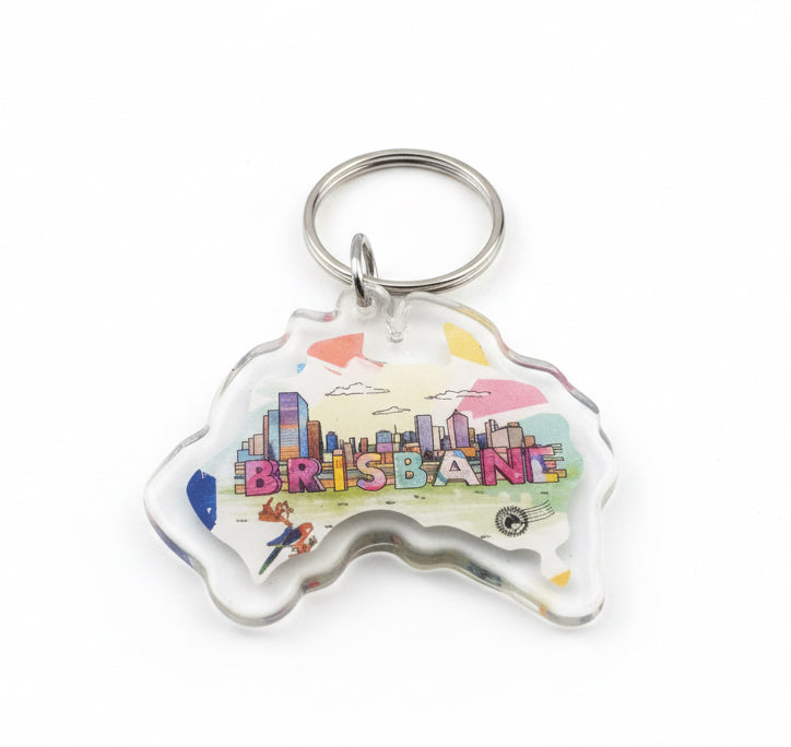 Brisbane Australian Keyring