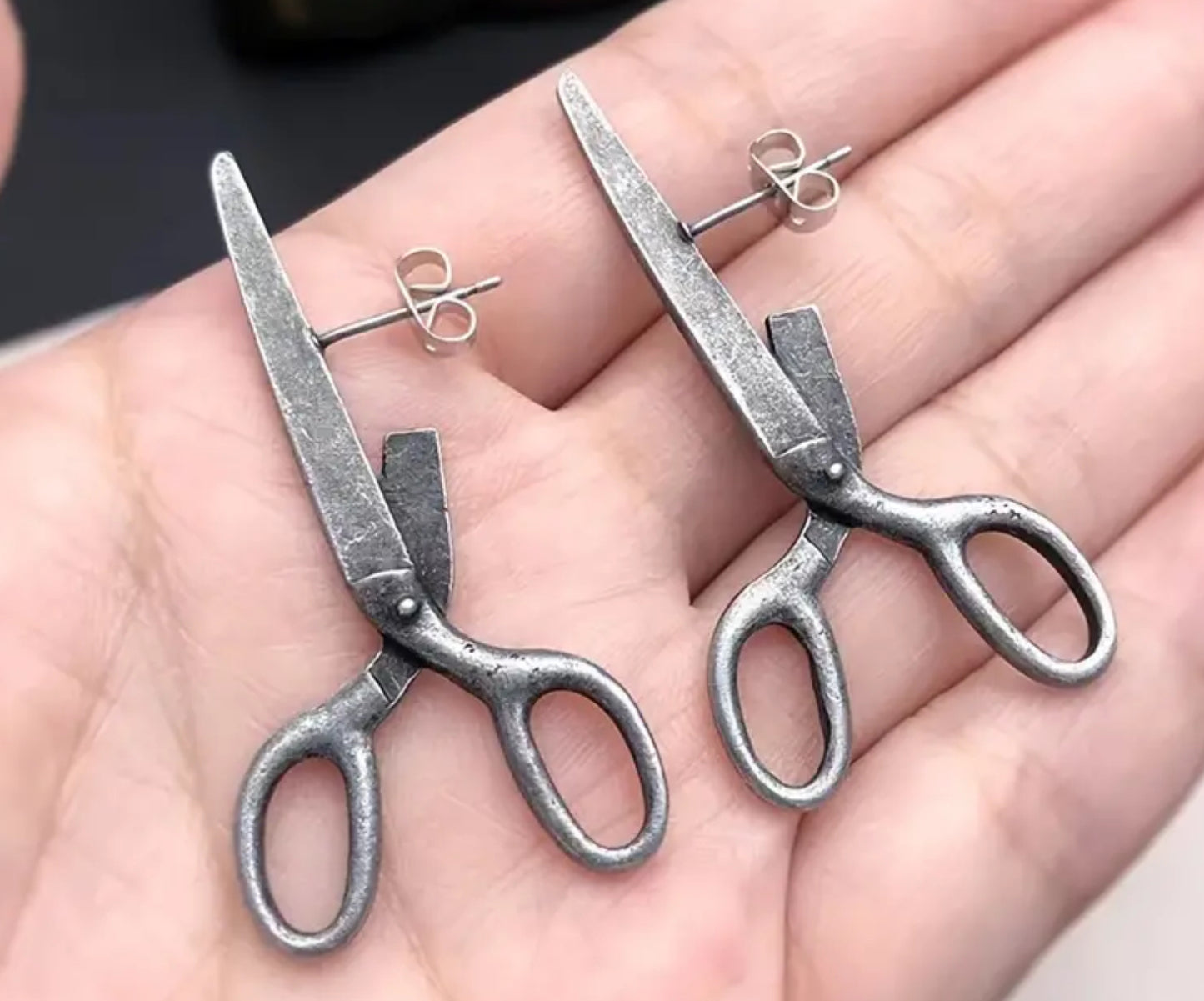 Vintage Scissor Earrings