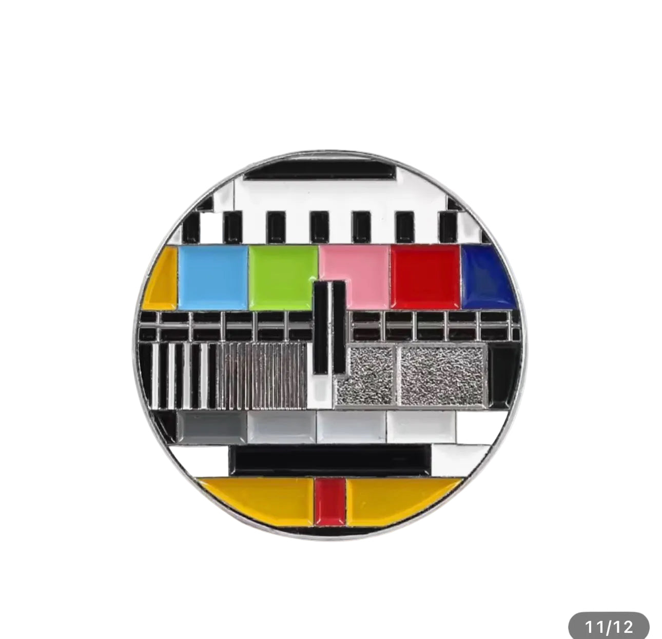Vintage TV Brooch