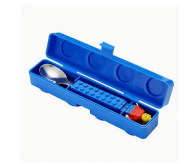 Coffret de couverts en blocs de construction