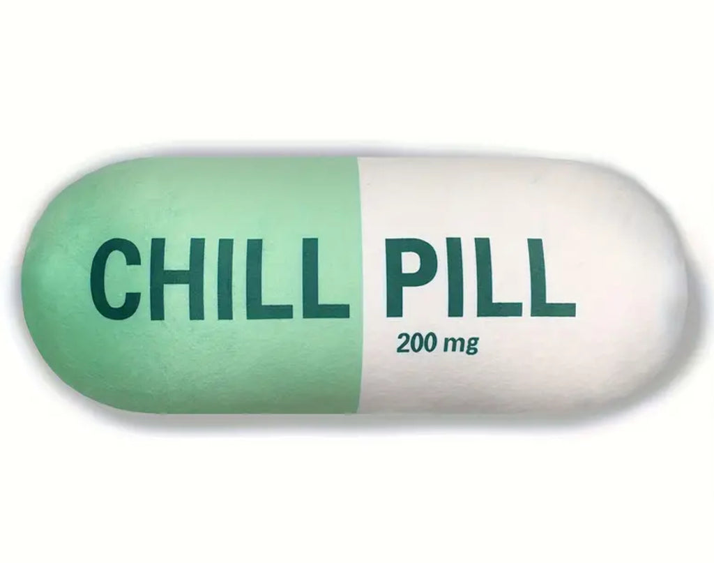 Coussin Chill Pill (vert)
