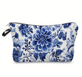 Blue and White Floral Bag