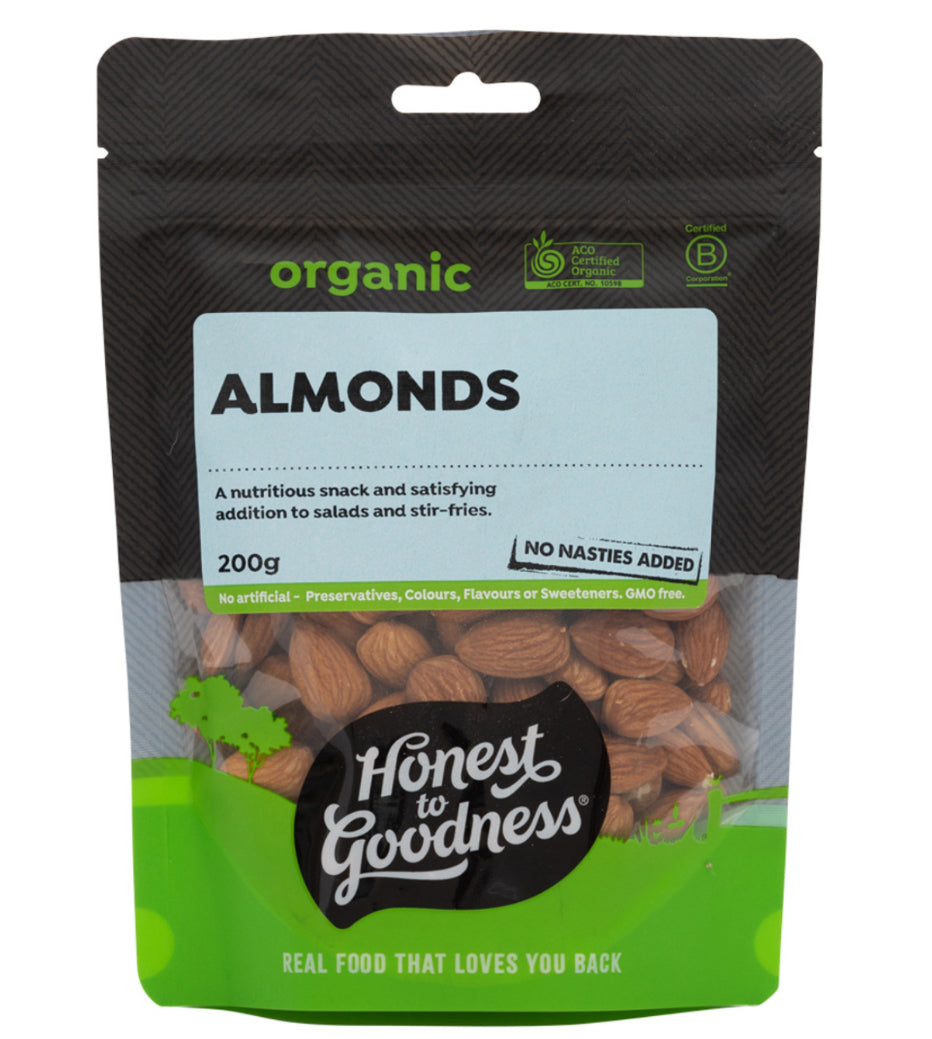 Amandes crues biologiques