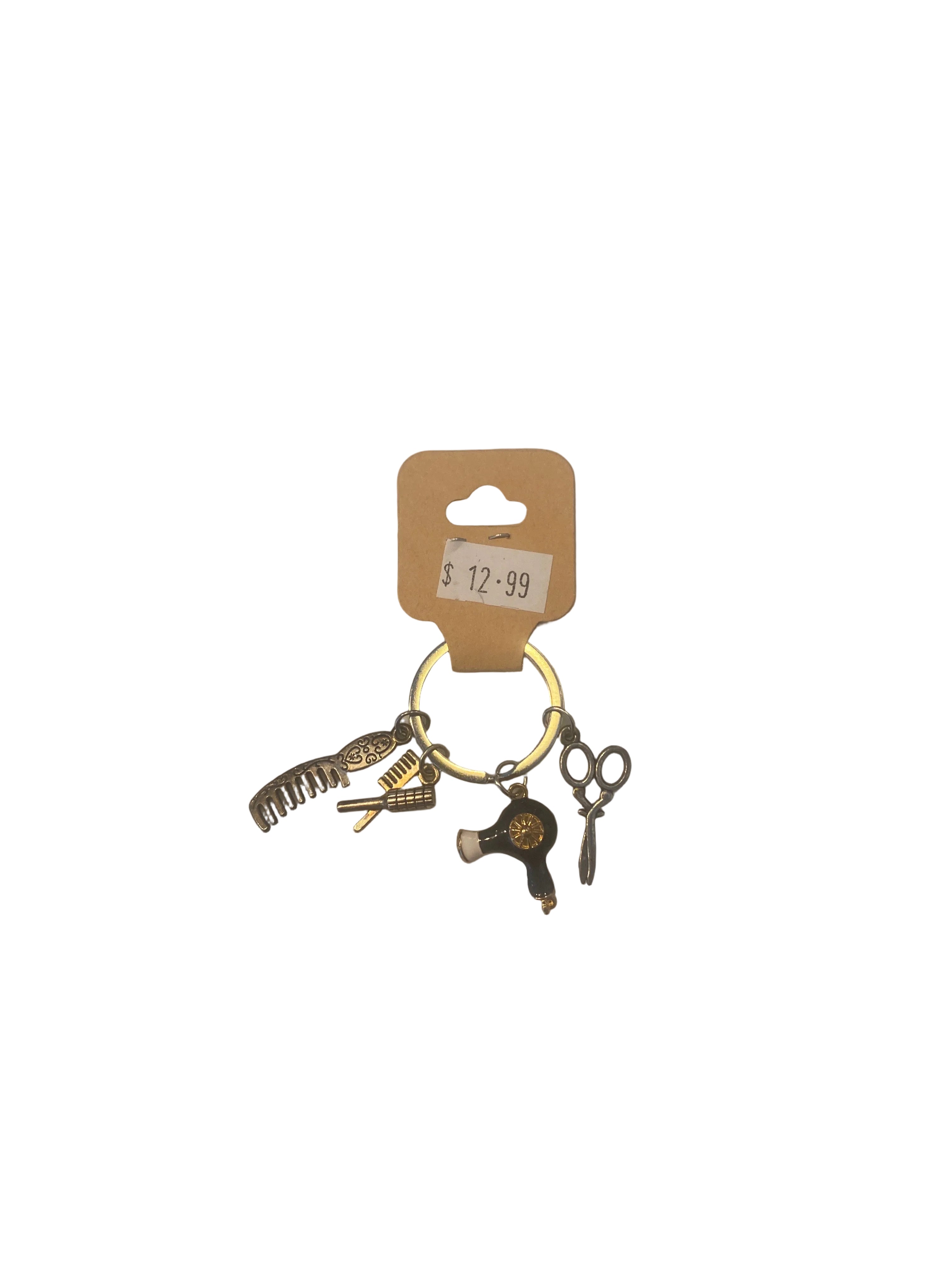Hairdresser keychain