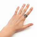 Silver Octopus Ring