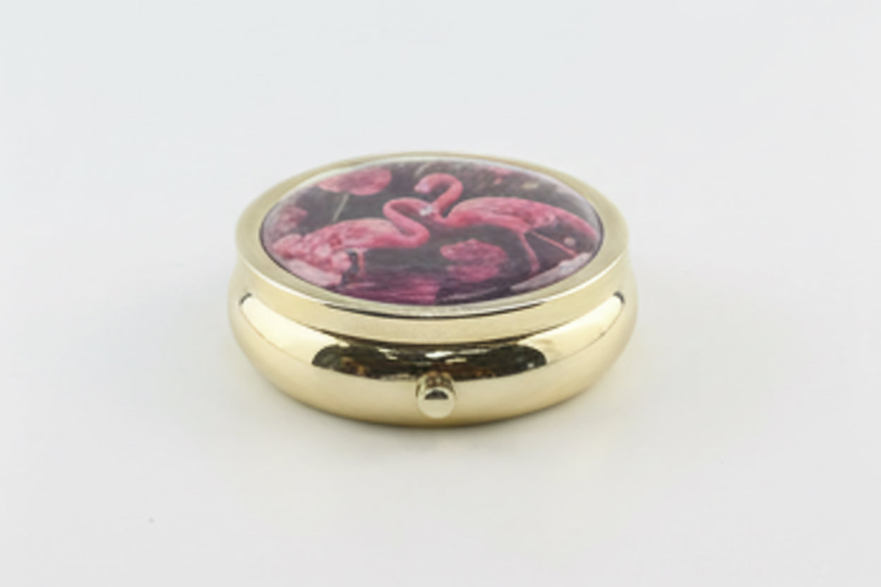 Flamingo Pill Box