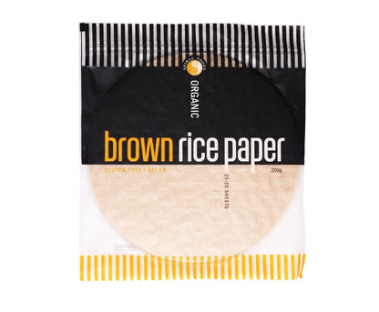 Organic Brown Rice Paper