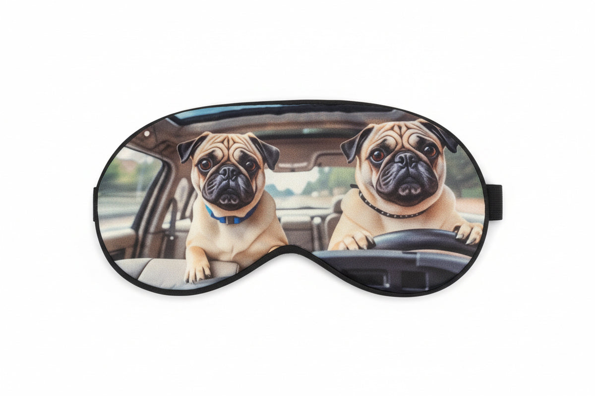 Cruising pugs Soft Glasses Case