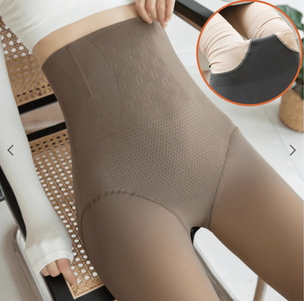 Body-Shaping Thermal Fleece Stockings