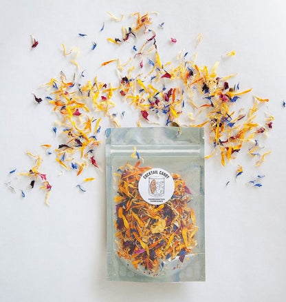 Dried edible flowers ( various options)