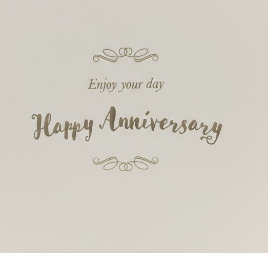 On your Anniversary with love to both of you -Card