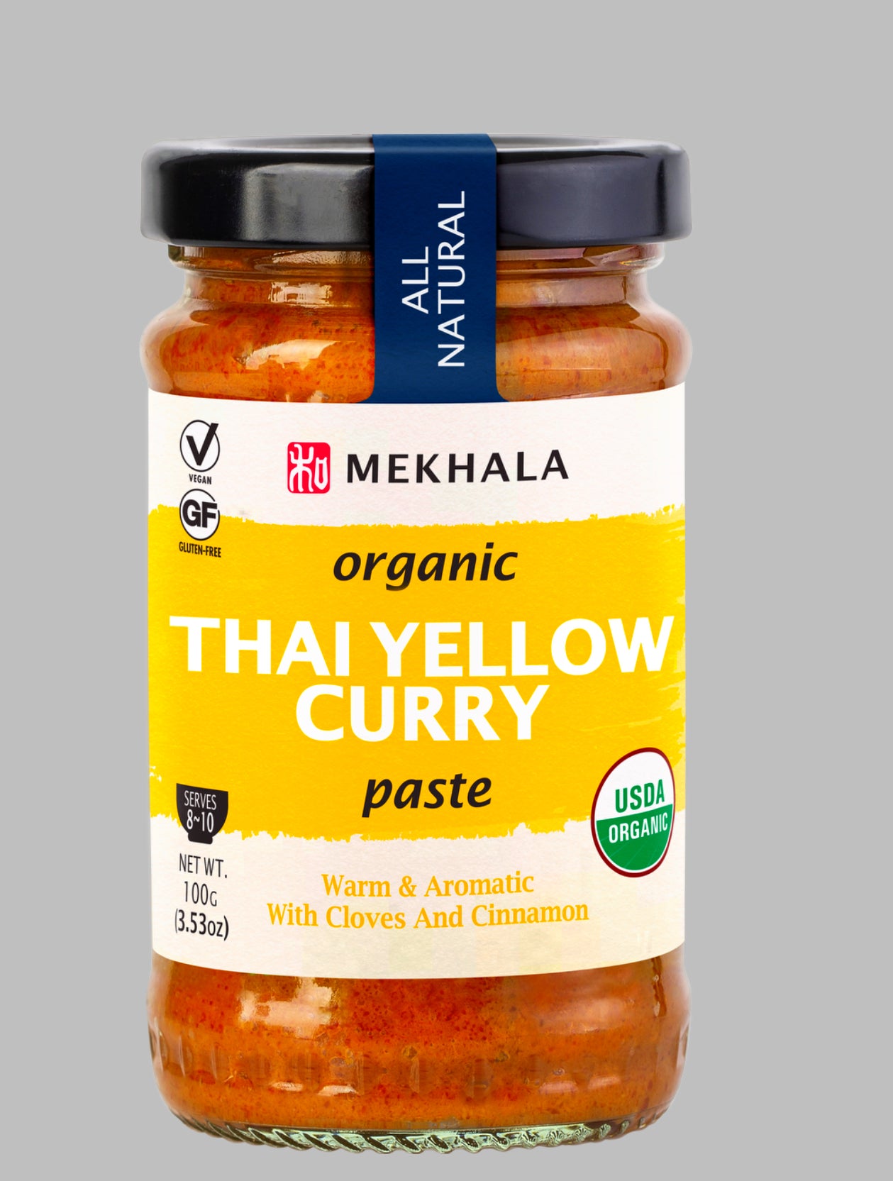 Organic Massaman yellow curry paste