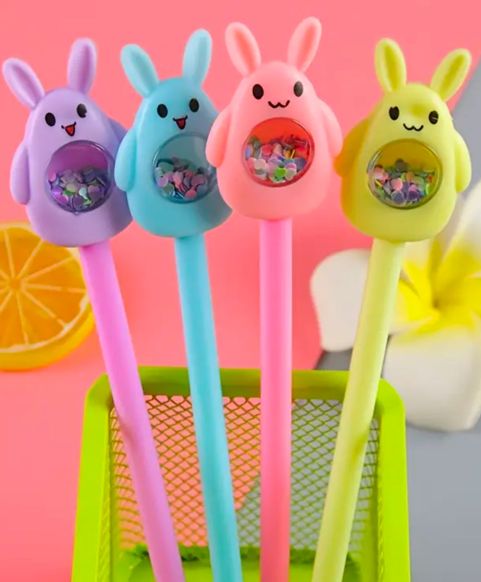 Sparkles Rabbit Pen