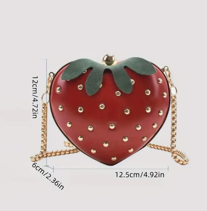 Small STRAWBERRY handbag