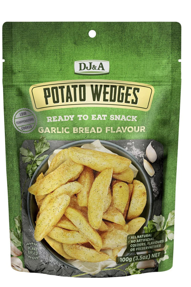 Garlic Bread Potato Wedges