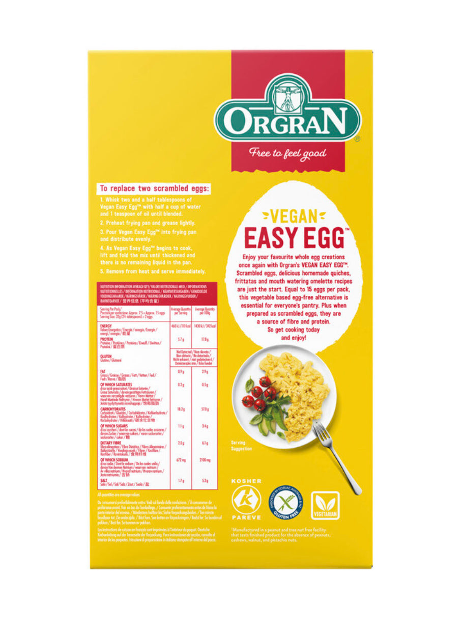 Substitut d'œuf végétalien 250 g (V, DF, GF) 