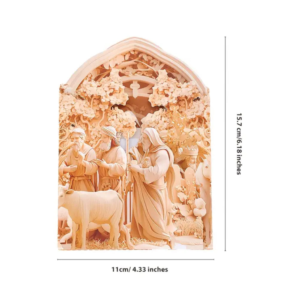 3D Greeting Pop-Up Card - Christmas Card