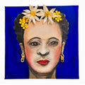 Frida Painting on Canvas