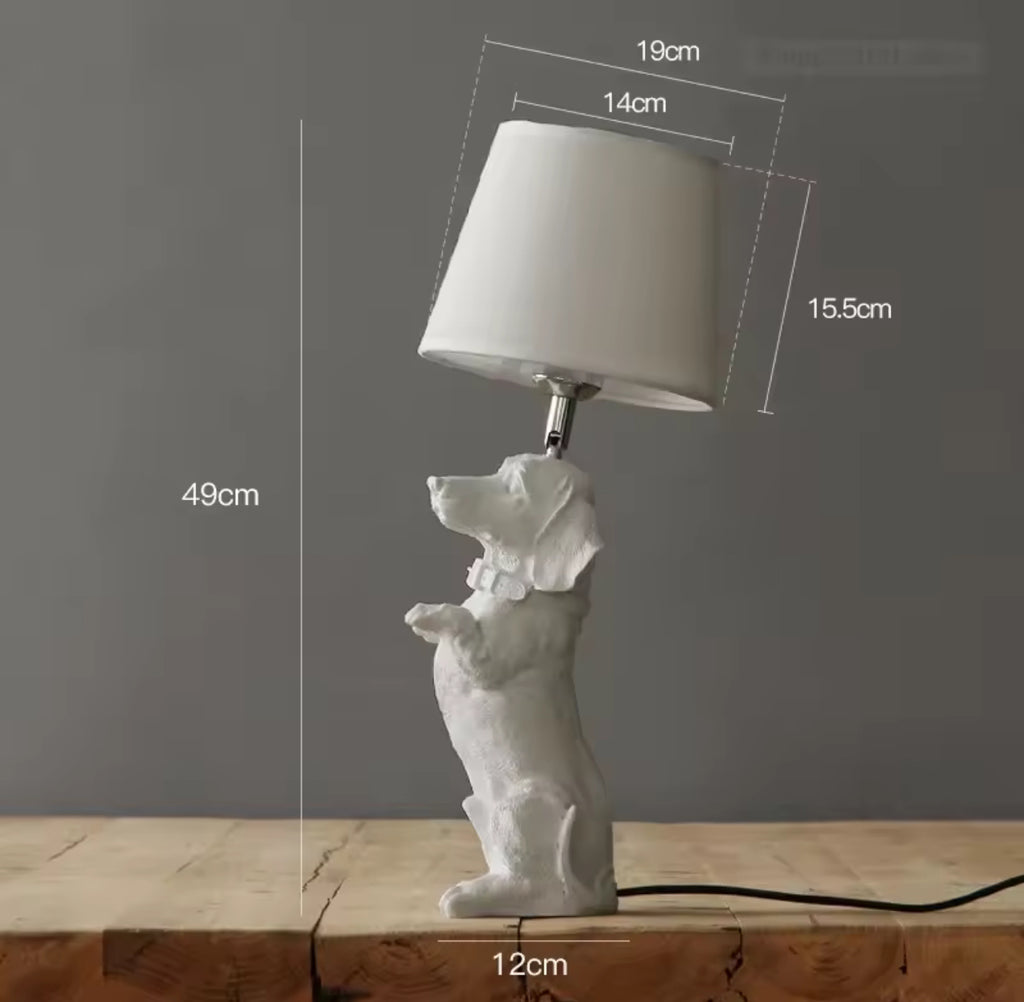 Standing Dachshund Lamp