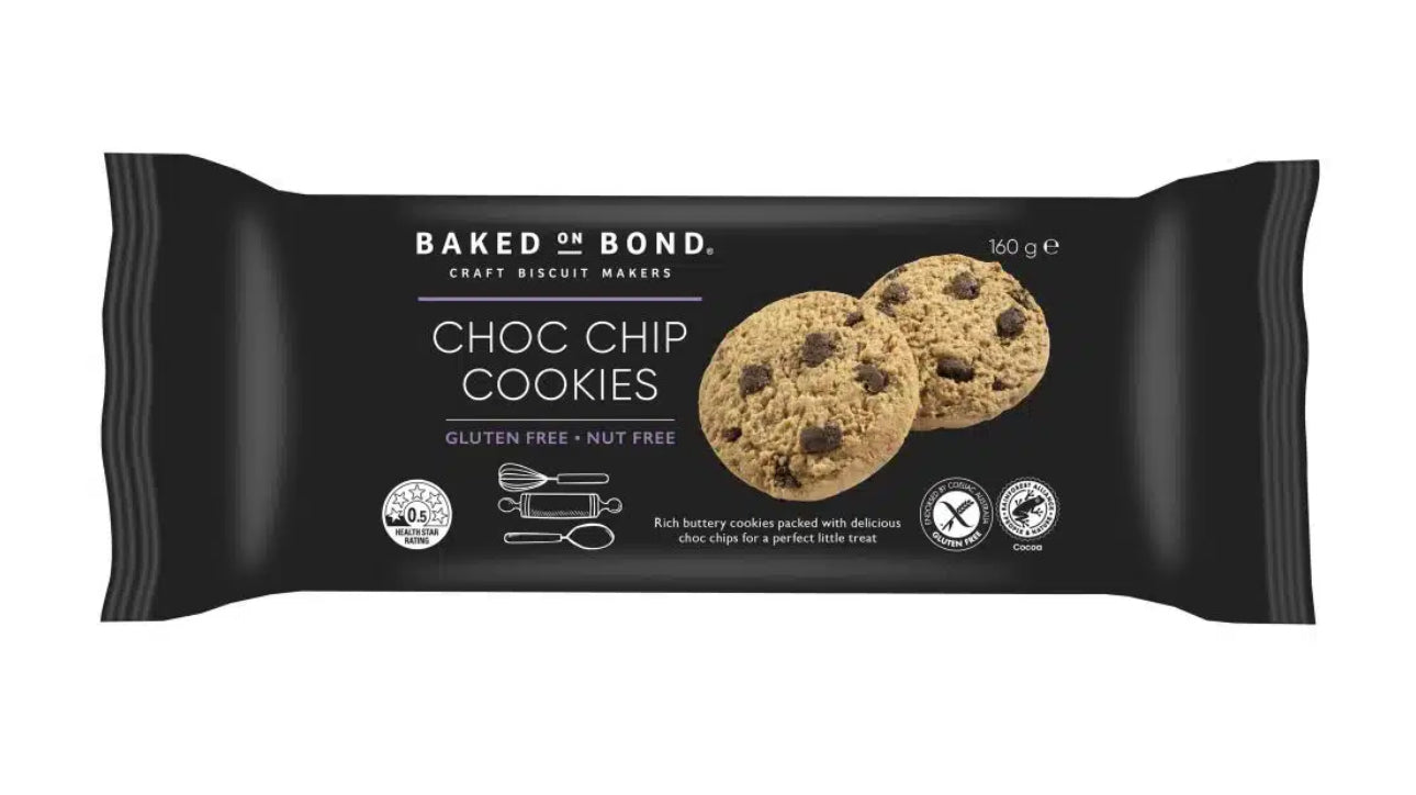 Choc Chip Cookies GF 160g