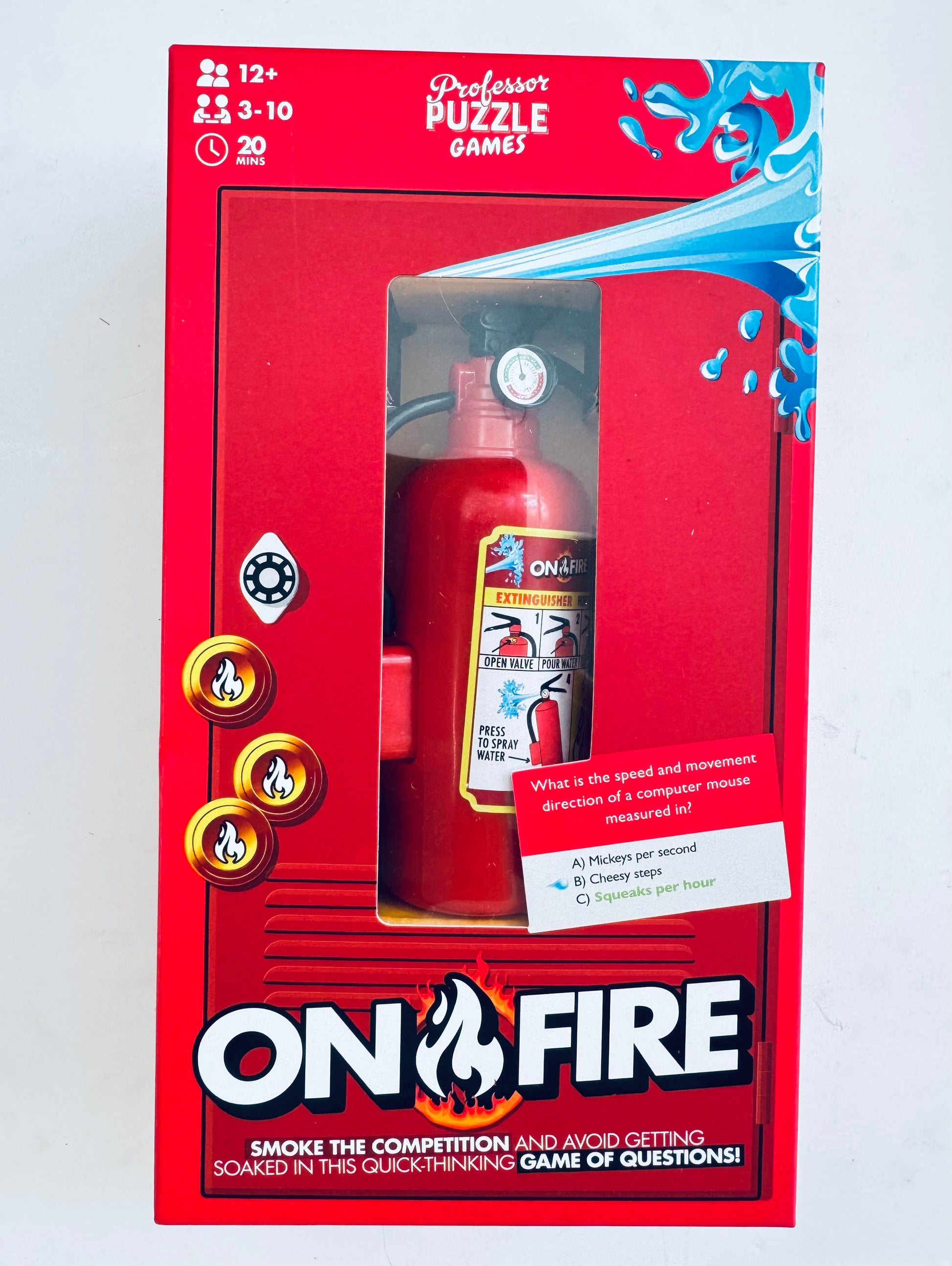 On Fire Party Game-Trivia Game
