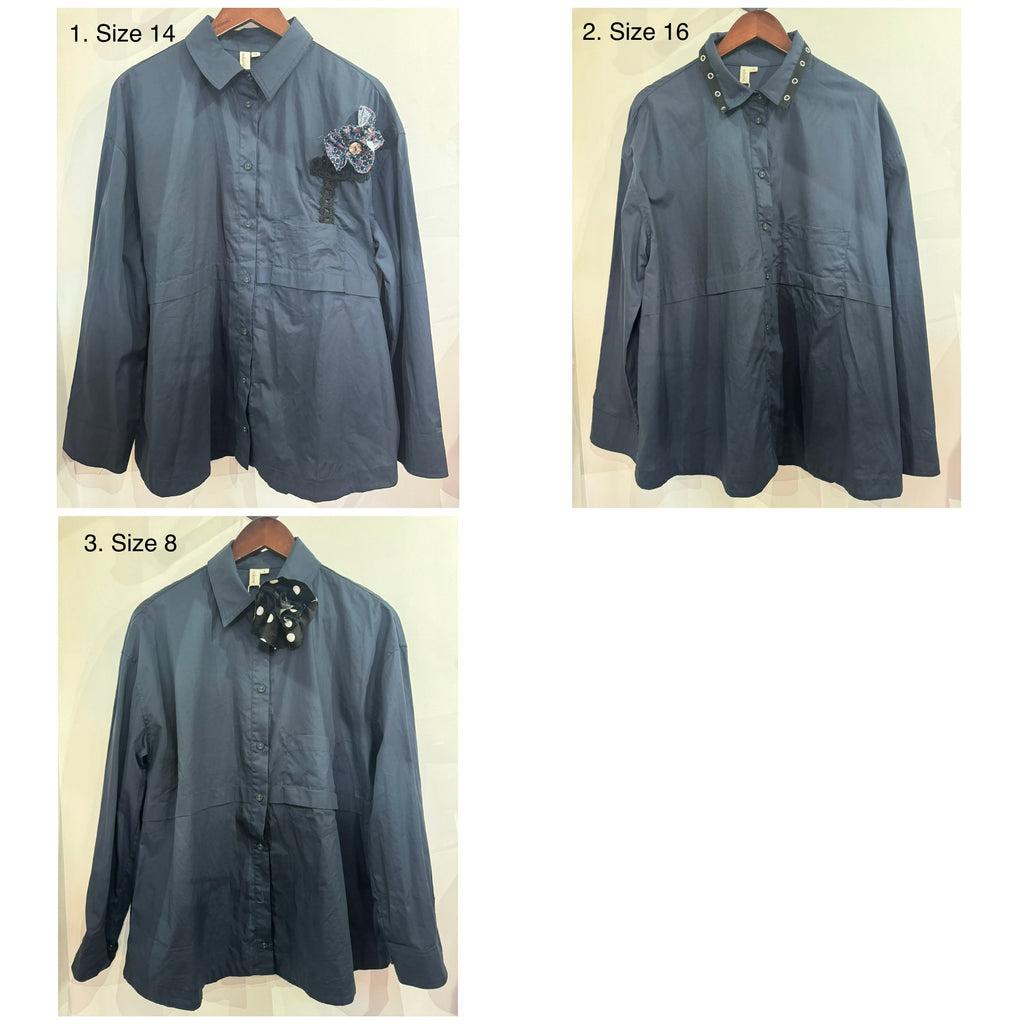 Chemise à manches longues en coton Kazz x Adorne