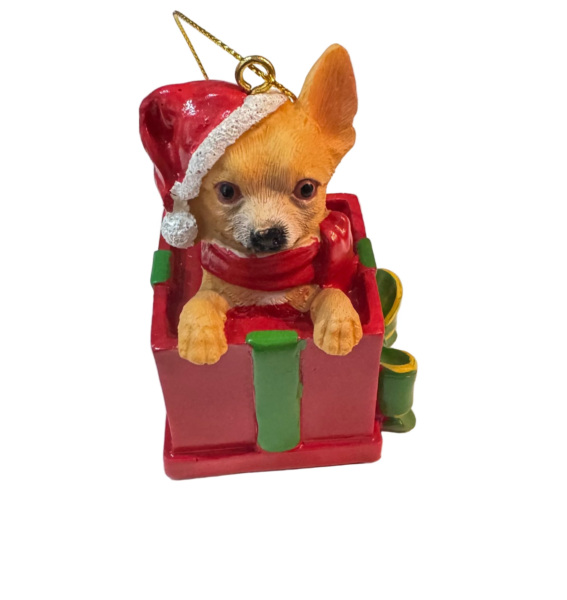 Chihuahua Dog Xmas Tree Ornament