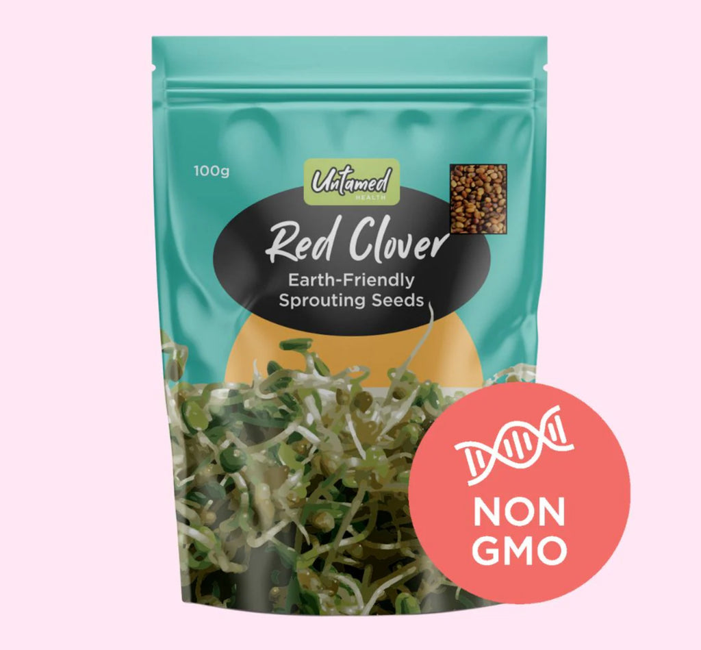 Graines de trèfle rouge germées (bio) 100 g 