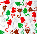 Jouets collants de Noël pour les mains