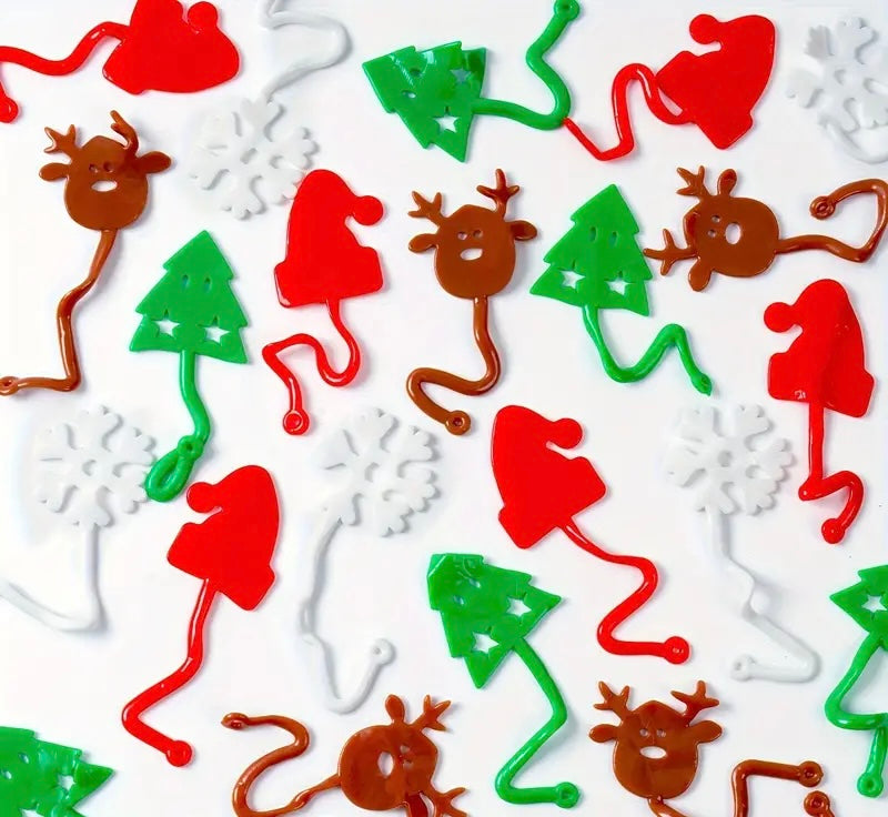 Jouets collants de Noël pour les mains